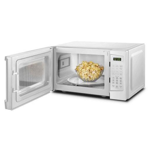 Danby 20-inch, 1.1 cu.ft. Countertop Microwave Oven with Auto Defrost DBMW1120BWW IMAGE 4