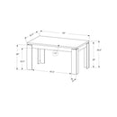 Monarch Dining Table I 1088 IMAGE 9