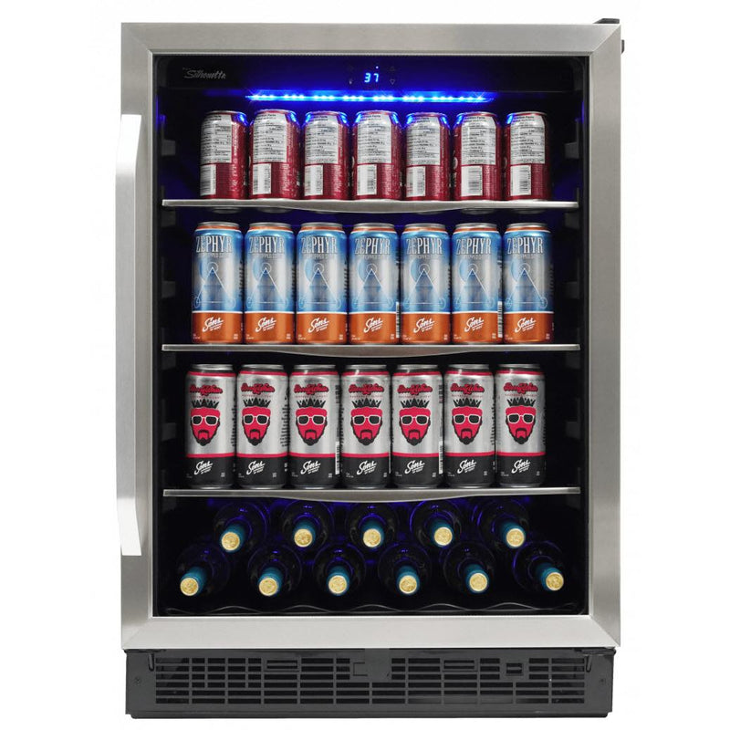 Silhouette Riccotta Freestanding Combination Beverage Center SBC057D1BSS IMAGE 1
