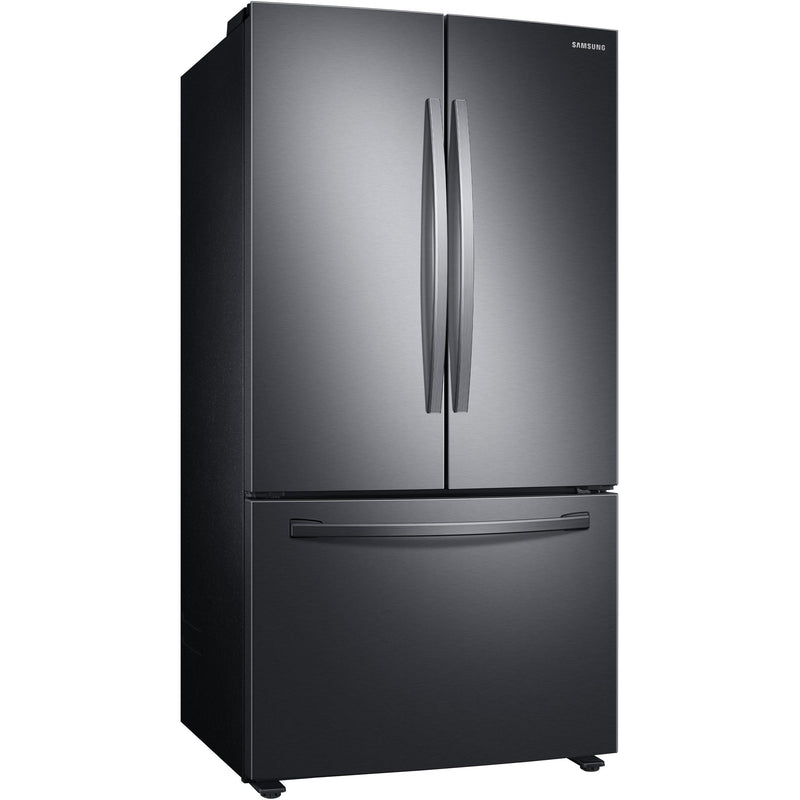 Samsung 36-inch, 28 cu.ft. Freestanding French 3-Door Refrigerator with Internal Water Dispenser RF28T5101SG/AA IMAGE 3
