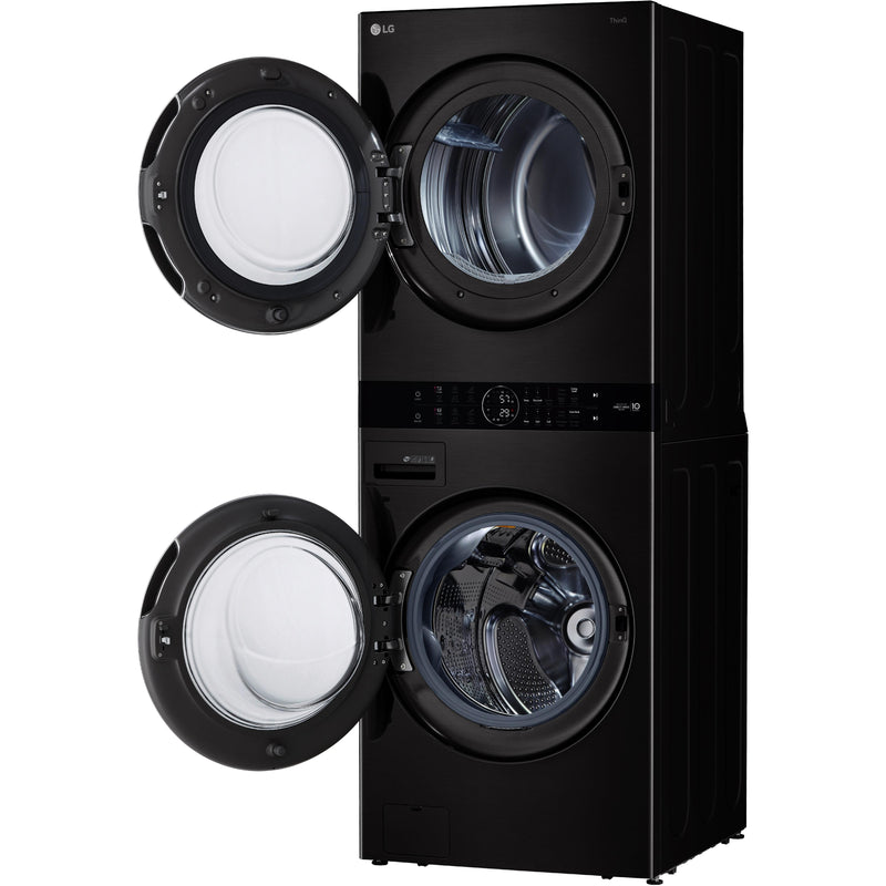 LG Stacked Washer/Dryer Electric Laundry Center with TurboWash™ 360 Technology WKEX200HBA IMAGE 12
