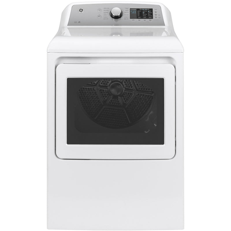GE 7.4 cu.ft. Electric Dryer with HE Sensor Dry GTD72EBMNWS IMAGE 1