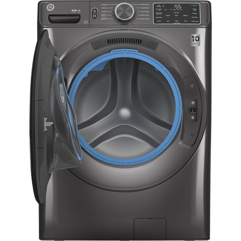 GE 5.5 cu.ft. Front Loading Washer with Wi-Fi Connect GFW550SMNDG IMAGE 2