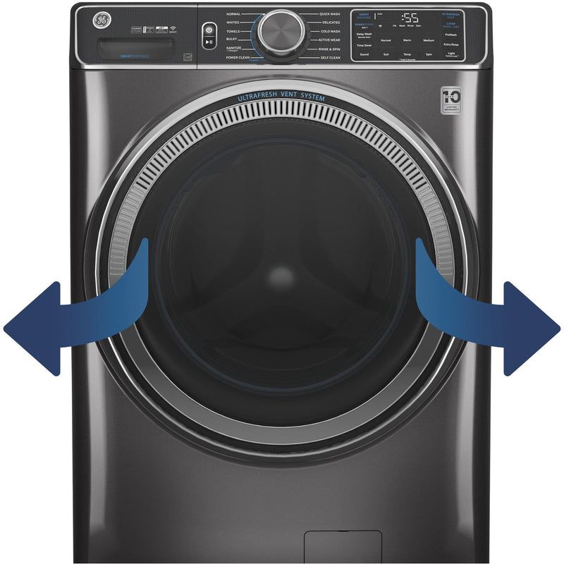 GE 5.5 cu.ft. Front Loading Washer with Wi-Fi Connect GFW550SMNDG IMAGE 9