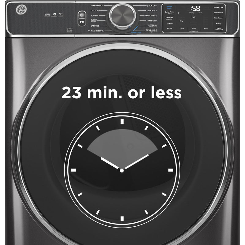 GE 7.8 cu. ft. Electric Dryer with Built-in WiFi GFD55ESMNDG IMAGE 6