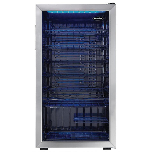 Danby 36-Bottle Freestanding Wine Cooler with LED Lighting DWC036A1BSSDB-6 IMAGE 1