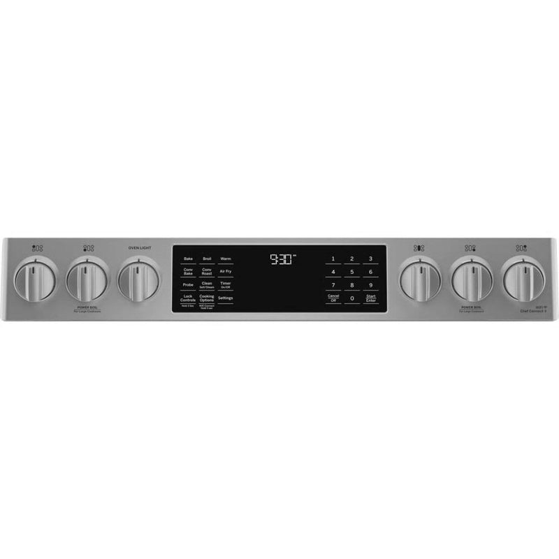 GE Profile 30-inch Slide-In Gas Range with Wi-Fi Connect PCGS930YPFS IMAGE 4