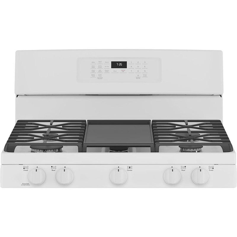 GE 30-inch Freestanding Gas Range with Convection Technology JCGB735DPWW IMAGE 4