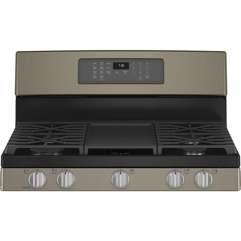 GE 30-inch Freestanding Gas Range with Convection Technology JCGB735EPES IMAGE 3