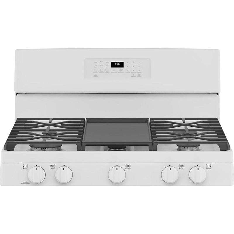 GE 30-inch Freestanding Gas Range with Self-Clean Oven JCGB660DPWW IMAGE 4
