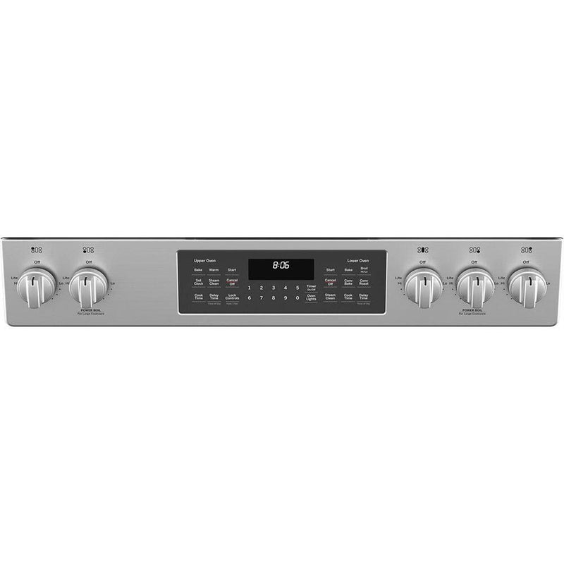GE 30-inch Slide-in Gas Range with True European Convection Technology JCGSS86SPSS IMAGE 4