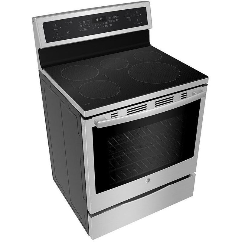 GE Profile 30-inch Freestanding Induction Range with True Convection PCHB920YMFS IMAGE 4