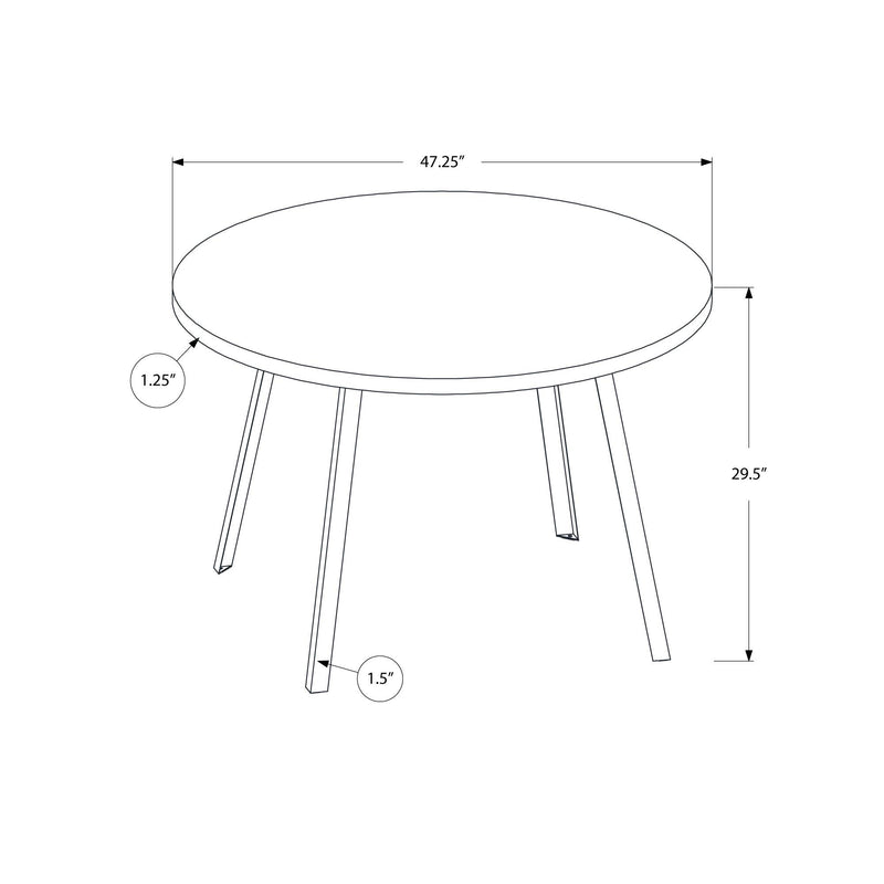 Monarch Round Dining Table I 1153 IMAGE 9