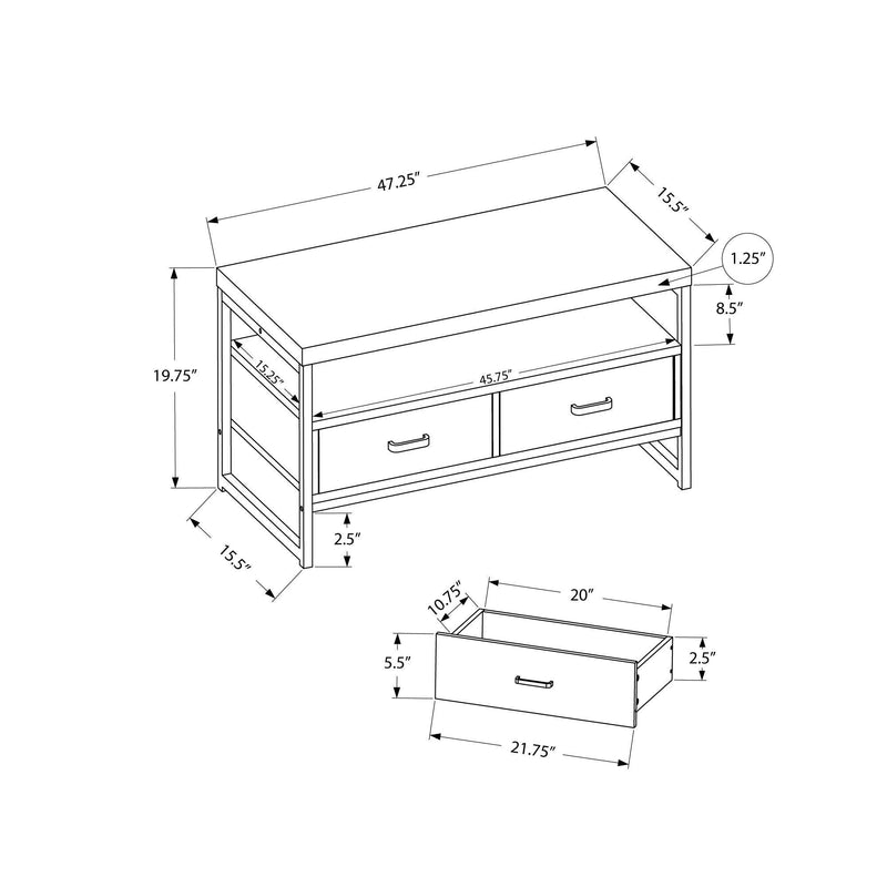 Monarch TV Stand I 2871 IMAGE 11