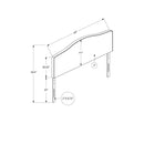 Monarch Bed Components Headboard I 6011Q IMAGE 5