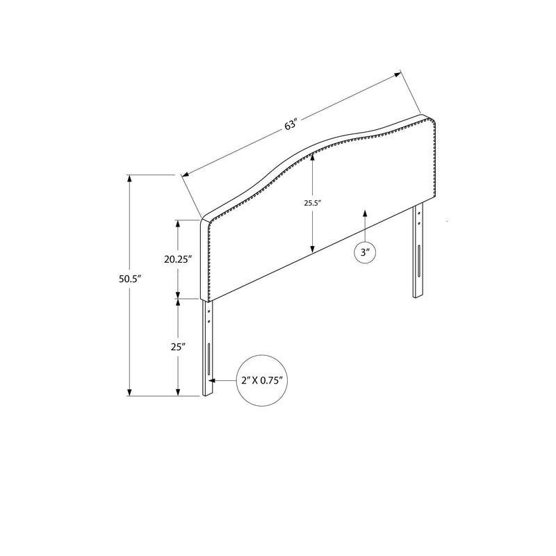 Monarch Bed Components Headboard I 6011Q IMAGE 5