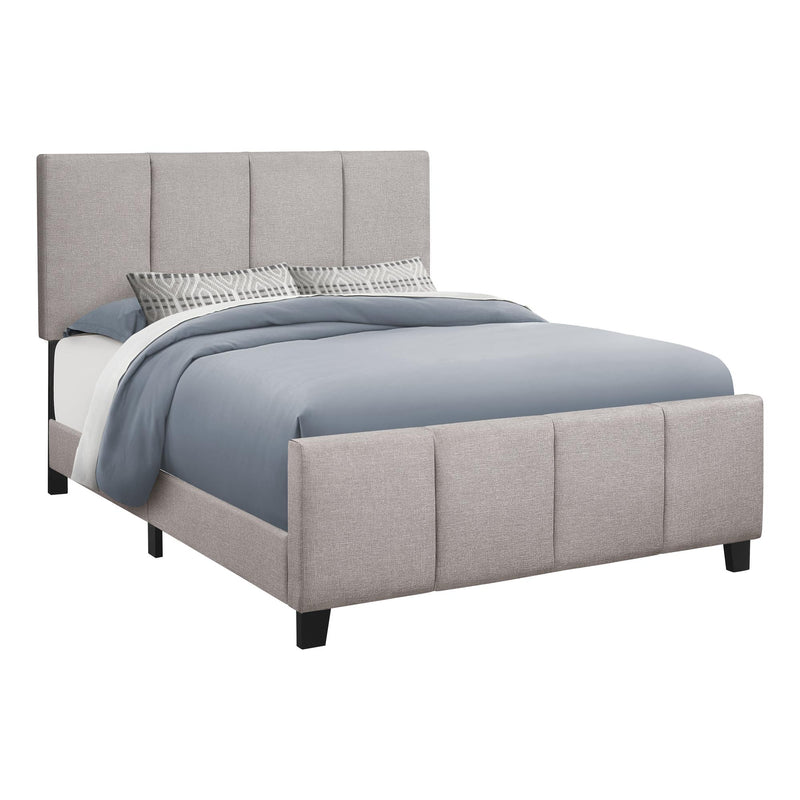 Monarch Queen Upholstered Platform Bed with Storage I 6025Q IMAGE 1