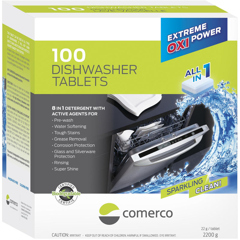 Comerco 100 DISHWASHER TABLETS 3323.10401 IMAGE 1