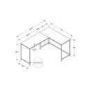 Monarch Office Desks Corner Desks I 7393 IMAGE 10