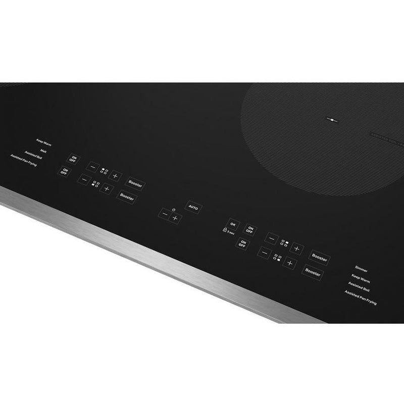 Whirlpool 30-inch Built-In Electric Cooktop with Induction Technology WCI55US0JS IMAGE 2