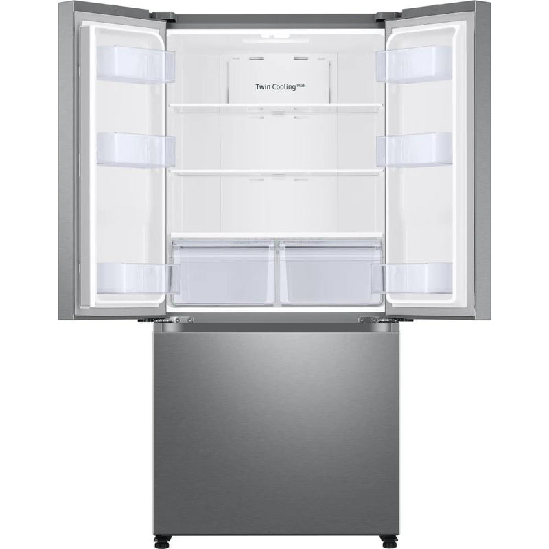Samsung 18 cu. ft. Counter-Depth French 3-Door Refrigerator RF18A5101SR/AA IMAGE 2