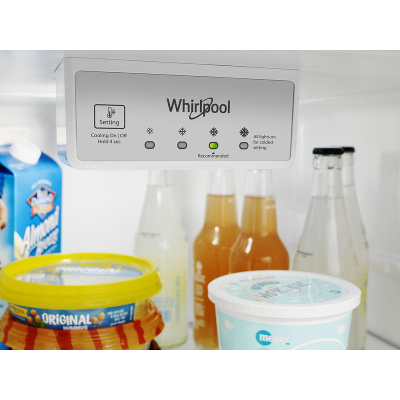 Whirlpool 28-inch, 17.64 cu. ft. Top Freezer Refrigerator WRT518SZKV IMAGE 9