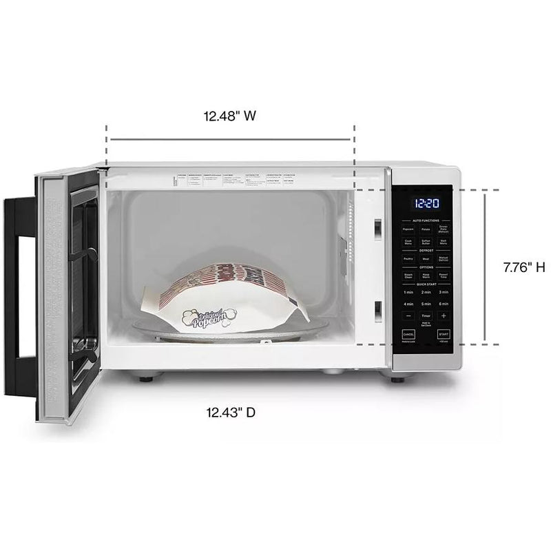 Whirlpool 19-inch, 0.9 cu.ft. Countertop Microwave Oven YWMC30309LS IMAGE 3