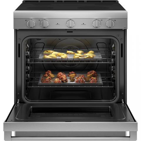 Haier 30-inch Freestanding Electric Range with Convection QCSS740RNSS IMAGE 5