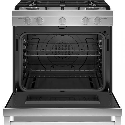 Haier 30-inch Freestanding Gas Range with Convection QCGSS740RNSS IMAGE 8