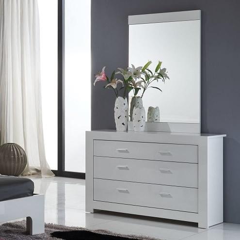 IFDC Lily 6-Drawer Dresser with Mirror Lily DM IMAGE 1