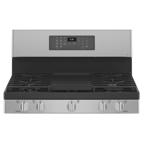 GE Profile 30-inch Freestanding Dual-Fuel Range with Wi-Fi Connectivity PC2B935YPFS IMAGE 4