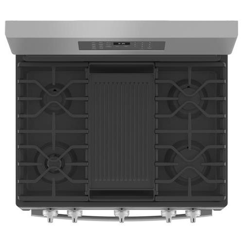 GE Profile 30-inch Freestanding Dual-Fuel Range with Wi-Fi Connectivity PC2B935YPFS IMAGE 5