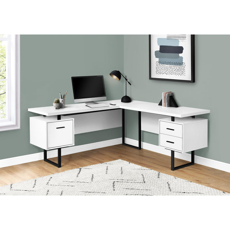 Monarch Office Desks L-Shaped Desks I 7616 IMAGE 2