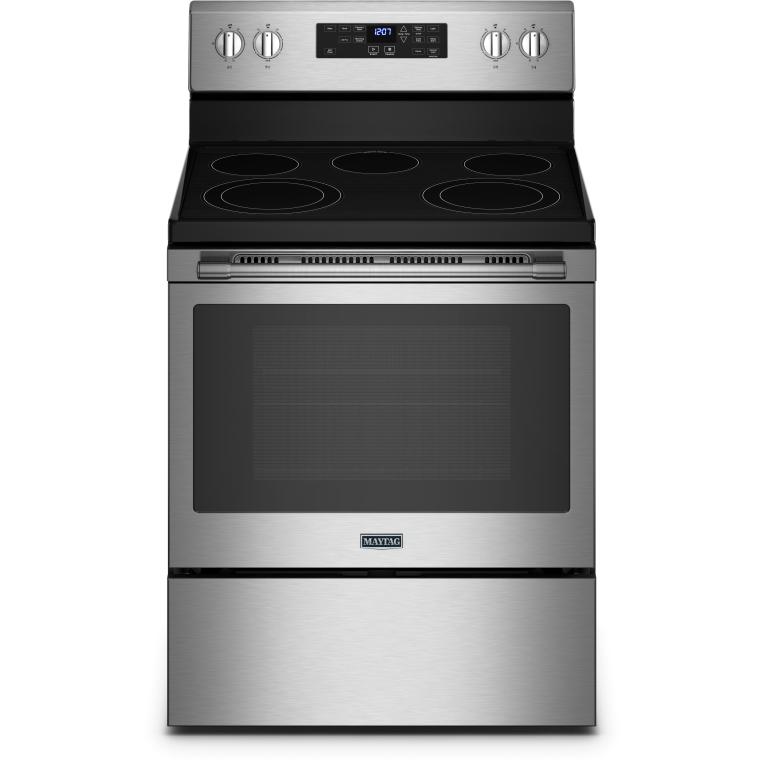Maytag 30-inch Freestanding Electric Range with Air Fry YMER7700LZ IMAGE 1