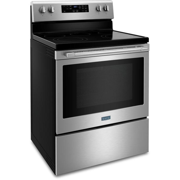 Maytag 30-inch Freestanding Electric Range with Air Fry YMER7700LZ IMAGE 3
