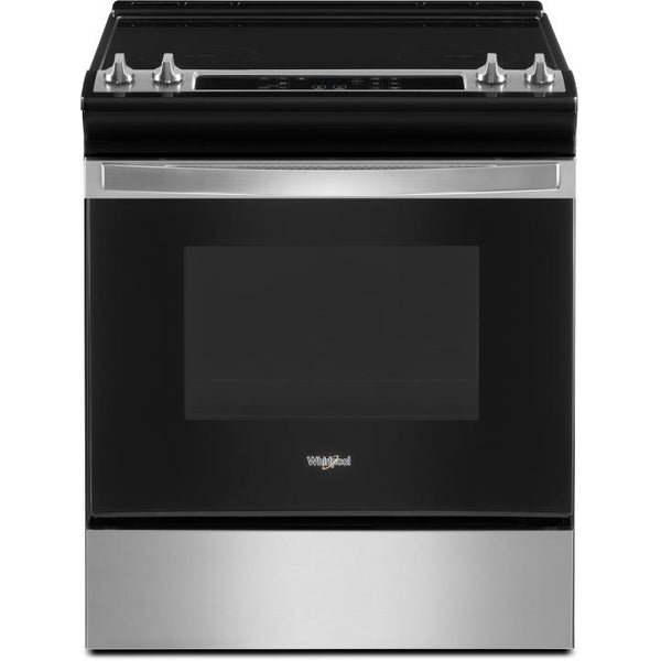 Whirlpool 30-inch Freestanding Electric Range with Frozen Bake™ Technology YWEE515S0LS IMAGE 1
