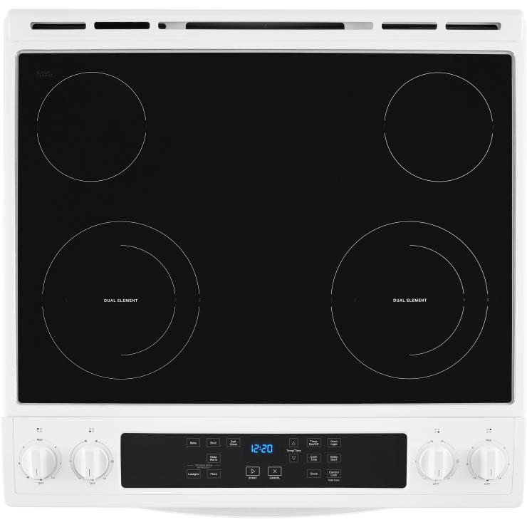 Whirlpool 30-inch Freestanding Electric Range with Frozen Bake™ Technology YWEE515S0LW IMAGE 8