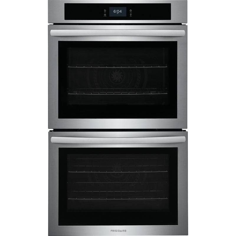 Frigidaire 30-inch Double Electric Wall Oven with Fan Convection FCWD3027AS IMAGE 1