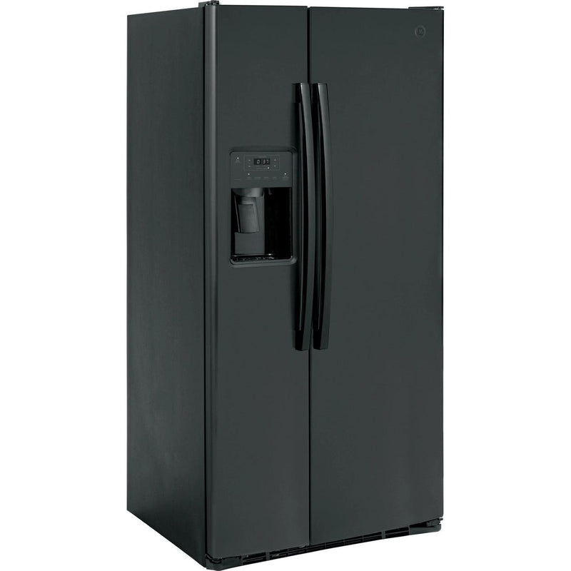 GE 33-inch, 23 cu. ft. Side-By-Side Refrigerator with Dispenser GSS23GGPBB IMAGE 5