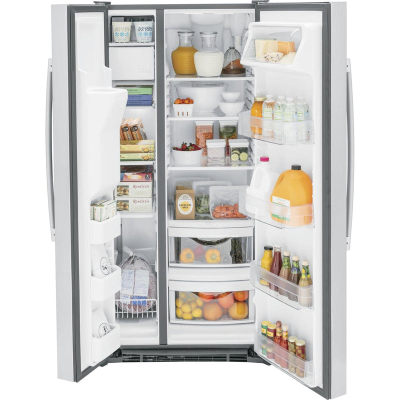 GE 33-inch, 23 cu. ft. Side-By-Side Refrigerator with Dispenser GSS23GYPFS IMAGE 3