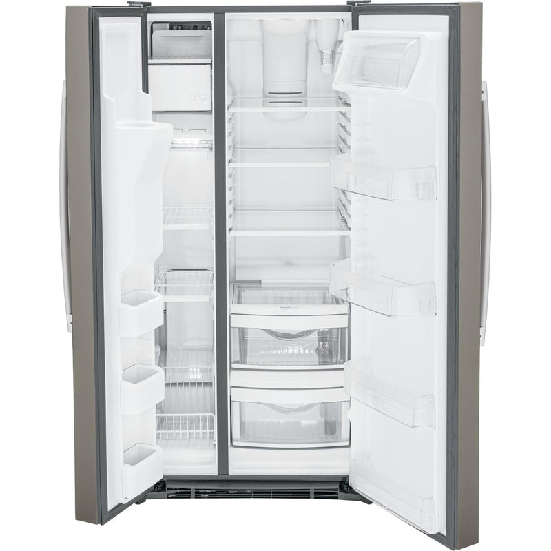 GE 33-inch, 23 cu. ft. Side-By-Side Refrigerator with Dispenser GSS23GMPES IMAGE 2