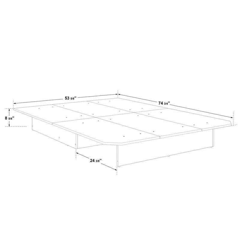 SUA-V Full Platform Bed with Storage W5511.54.SK IMAGE 6