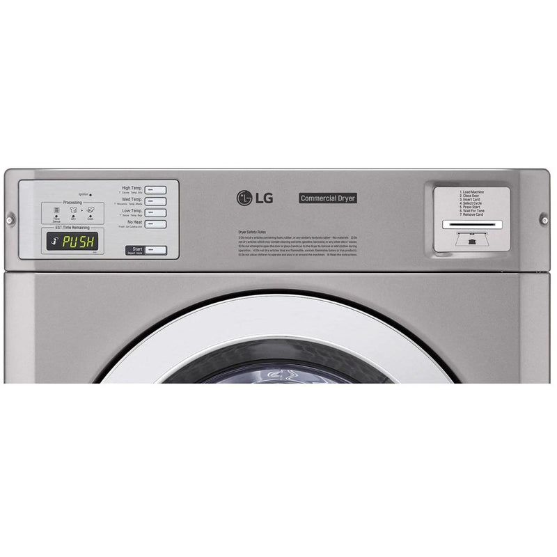 LG 9.0 cu.ft Electric Front Loading Commercial Dryer with Sensor Dry TLD1840CEW IMAGE 4