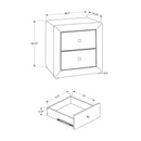Monarch 2-Drawer Nightstand I 5607 IMAGE 5