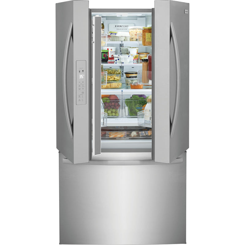 Frigidaire 36-inch, 28.8 cu. ft. French 3-Door Refrigerator FRFN2823AS IMAGE 4