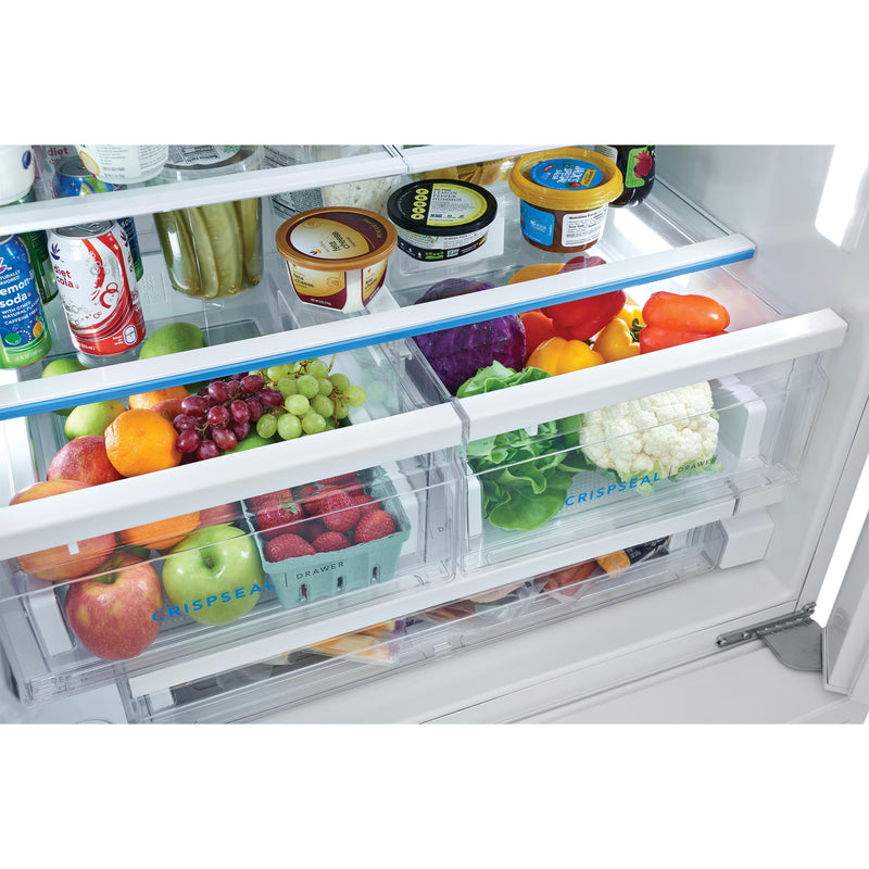 Frigidaire 36-inch, 27.8 cu. ft. French 3-Door Refrigerator with Dispenser FRFS2823AW IMAGE 7