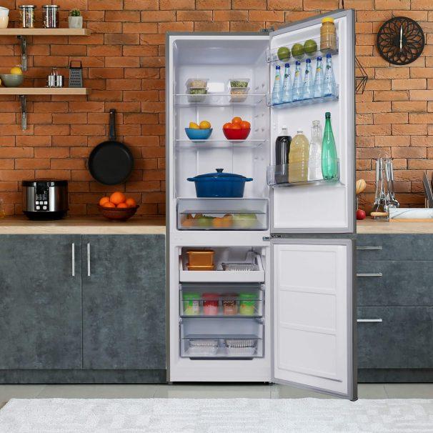 Danby 24-inch, 10.3 cu.ft. Freestanding Bottom Freezer Refrigerator with LED Lighting DBMF100B1SLDB IMAGE 11