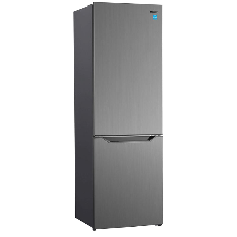 Danby 24-inch, 10.3 cu.ft. Freestanding Bottom Freezer Refrigerator with LED Lighting DBMF100B1SLDB IMAGE 2