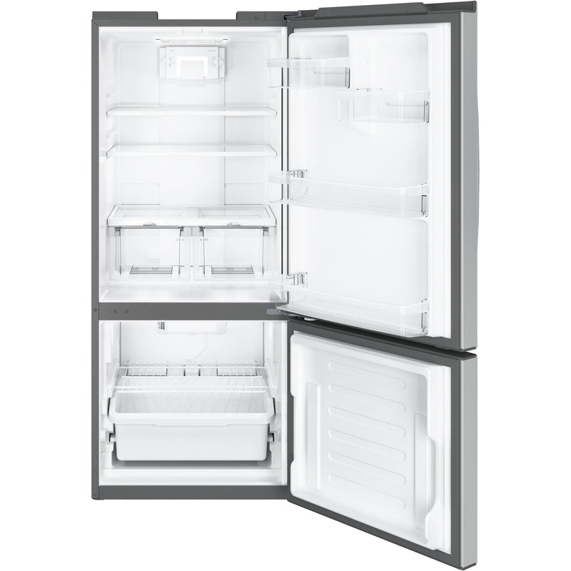 GE 20.9 cu.ft. Bottom Mount Refrigerator with LED Lighting GBE21AYRKFS IMAGE 2