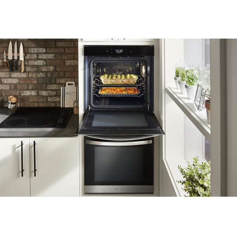 Whirlpool 24-inch, 5.8 cu. ft.  Double Wall Oven with True Convection Technology WOD52ES4MZ IMAGE 14